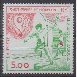 Saint-Pierre and Miquelon - 1991 - Nb 547 - Various sports