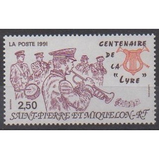 Saint-Pierre and Miquelon - 1991 - 545 - Music
