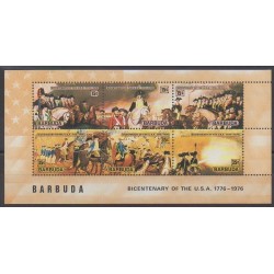 Barbuda - 1976 - Nb BF15 - Various Historics Themes