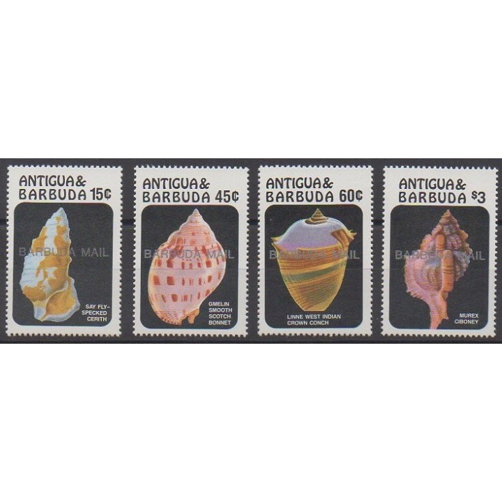 Barbuda - 1986 - No 832/834 - Animaux marins