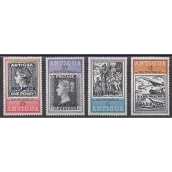 Barbuda - 1979 - No 423/426 - Timbres sur timbres