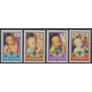 Barbuda - 1979 - No 449/452 - Enfance