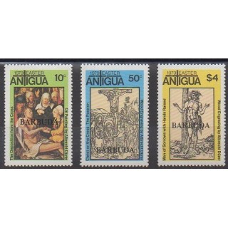 Barbuda - 1979 - No 427/429 - Pâques