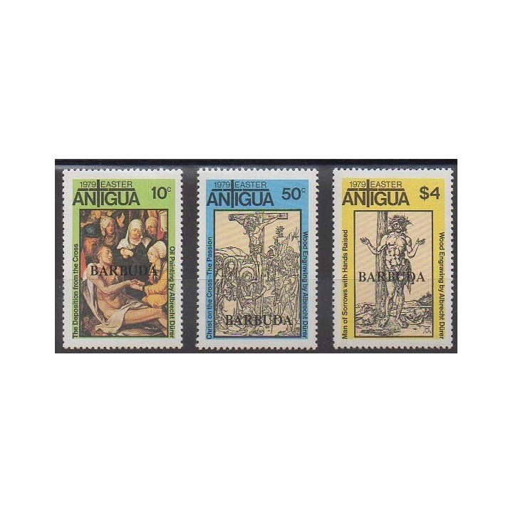 Barbuda - 1979 - Nb 427/429 - Easter