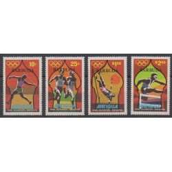 Barbuda - 1980 - Nb 457/460 - Summer Olympics