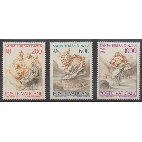 Vatican - 1982 - Nb 731/733 - Religion