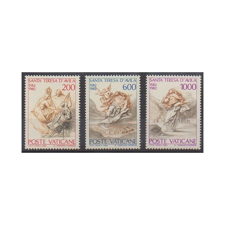 Vatican - 1982 - Nb 731/733 - Religion