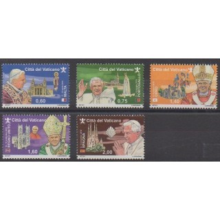 Vatican - 2011 - Nb 1574/1578 - Pope