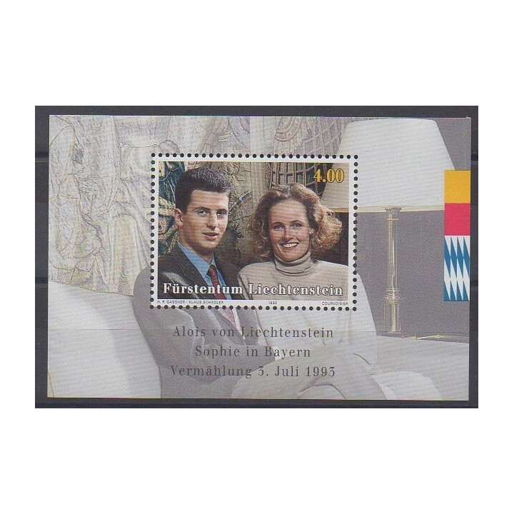 Liechtenstein - 1993 - BF18 - Royauté - Principauté