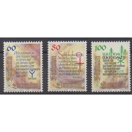 Liechtenstein - 1993 - No 1014/1016 - Noël