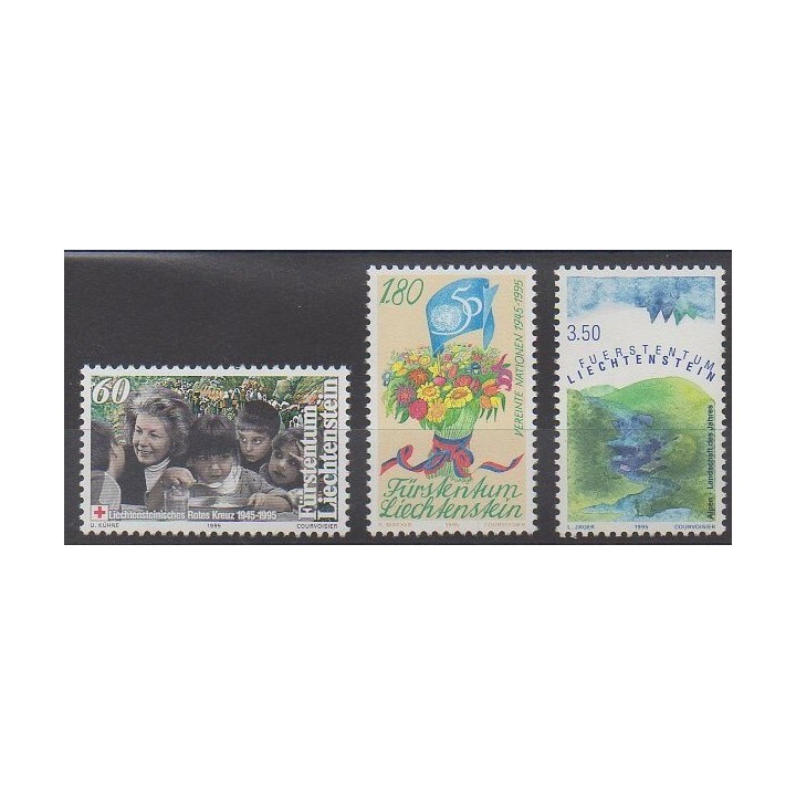 Lienchtentein - 1995 - Nb 1046/1048