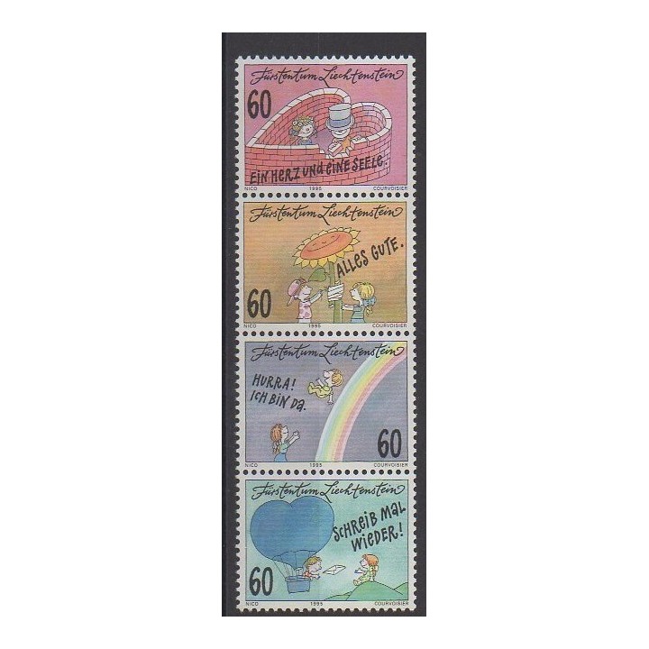 Liechtenstein - 1995 - No 1052/1055