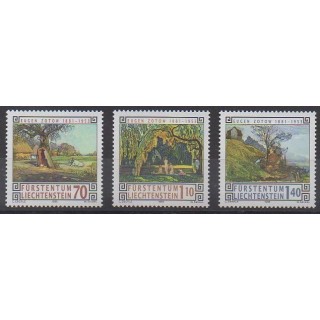Liechtenstein - 1996 - No 1079/1081 - Peinture