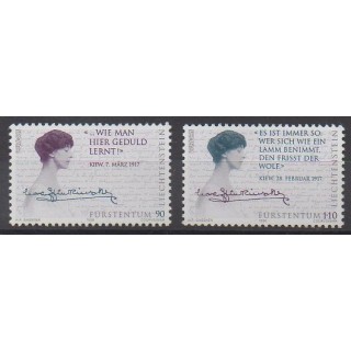 Liechtenstein - 1996 - No 1065/1066 - Célébrités - Europa