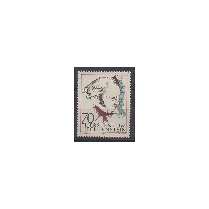 Liechtenstein - 1997 - No 1088 - Célébrités