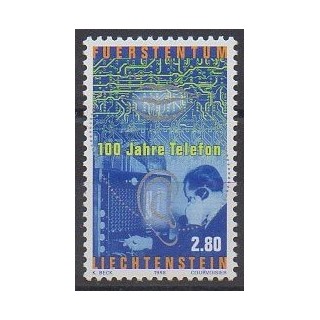 Liechtenstein - 1998 - No 1130 - Télécommunications
