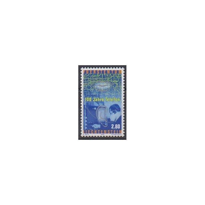 Liechtenstein - 1998 - No 1130 - Télécommunications