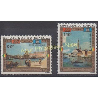Timbres - Thème tableaux - Sénégal - 1972 - No PA 116/ PA 117