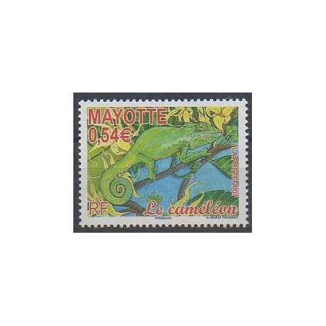 Mayotte - 2007 - Nb 204 - Reptils