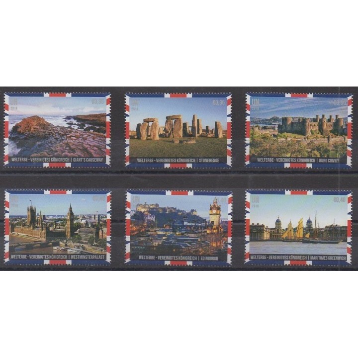 Nations Unies (ONU - Vienne) - 2018 - No 998/1003 - Sites