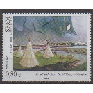 Saint-Pierre et Miquelon - 2007 - No 892 - Peinture