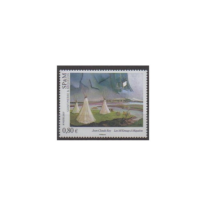Saint-Pierre et Miquelon - 2007 - No 892 - Peinture