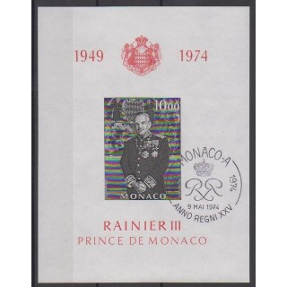 Monaco - Blocks and sheets - 1974 - Nb BF8 - Royalty - Used - Used