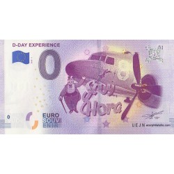 Euro banknote memory - 50 - D-Day Experience - 2019-1