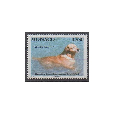 Monaco - 2011 - No 2765 - Chiens