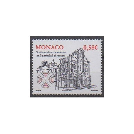 Monaco - 2011 - No 2776 - Églises