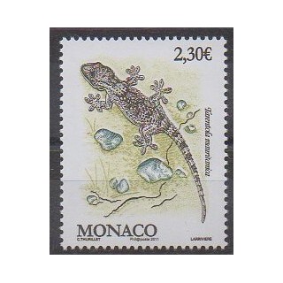 Monaco - 2011 - No 2781 - Reptiles