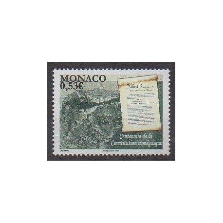 Monaco - 2011 - Nb 2757 - Various Historics Themes
