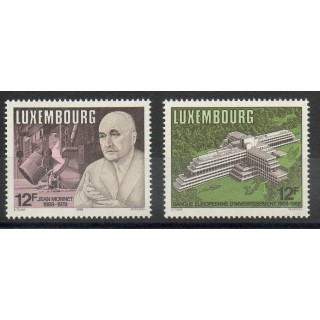 Timbres - Thème Europe - Luxembourg - 1988- No 1157/1158