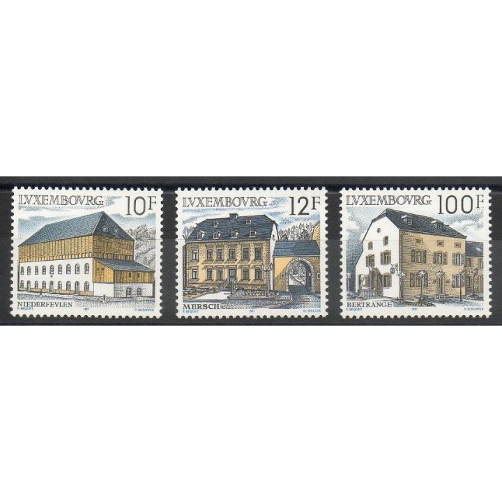 Timbres - Thème Europe - Luxembourg - 1987- No 1130/1132