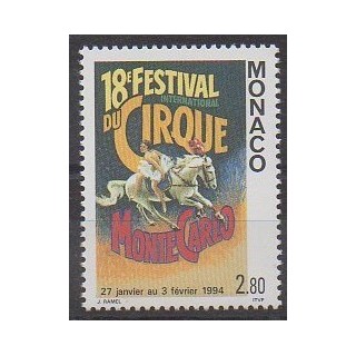 Monaco - 1994 - No 1923 - Cirque
