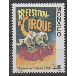 Monaco - 1994 - Nb 1923 - Circus