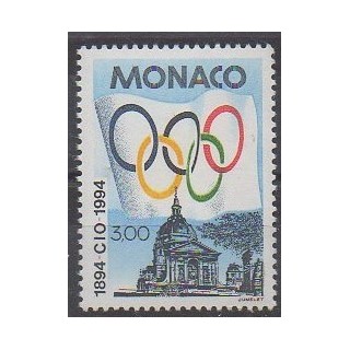 Monaco - 1994 - Nb 1937 - Summer Olympics - Winter Olympics