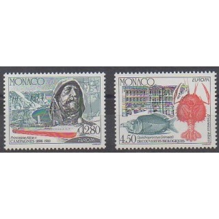 Monaco - 1994 - Nb 1035/1036 - Science - Europa