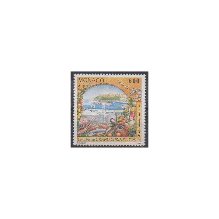 Monaco - 1994 - No 1934 - Gastronomie