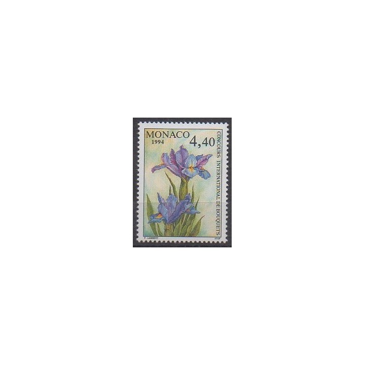 Monaco - 1994 - Nb 1932 - Flowers
