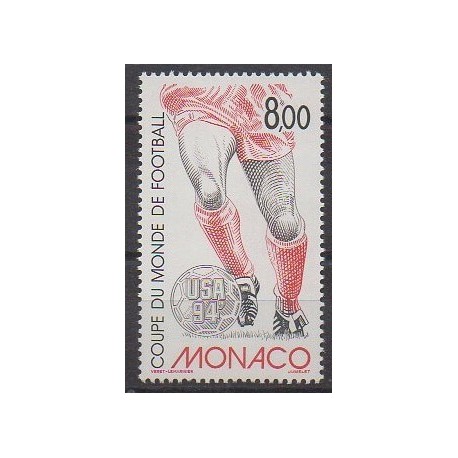 Monaco - 1994 - No 1940 - Coupe du monde de football