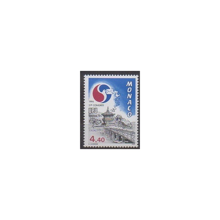 Monaco - 1994 - Nb 1944 - Postal Service