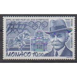 Monaco - 1992 - No 1853 - Jeux Olympiques d'été
