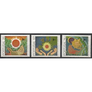 Timbres - Thème Europe - Portugal - 1987- No 1694/1696