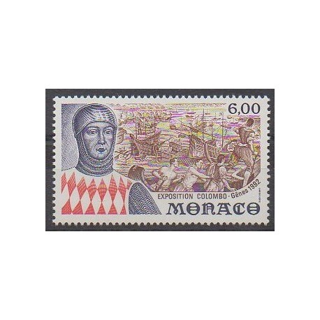 Monaco - 1992 - No 1829 - Exposition