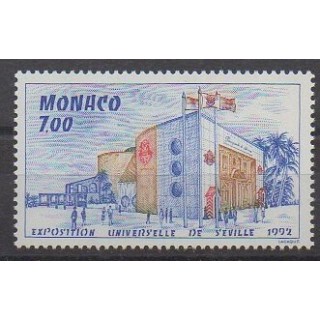 Monaco - 1992 - Nb 1828 - Exhibition