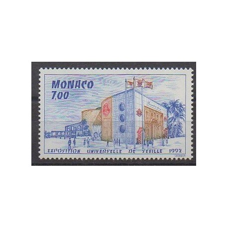 Monaco - 1992 - Nb 1828 - Exhibition