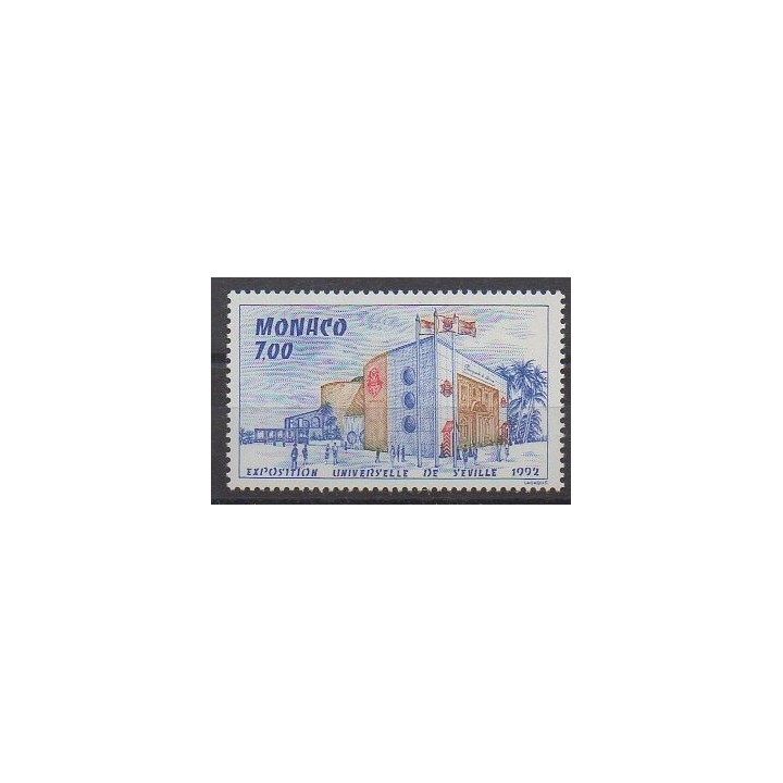 Monaco - 1992 - No 1828 - Exposition