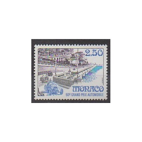 Monaco - 1992 - No 1814 - Voitures