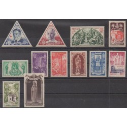 Monaco - 1951 - No 353/364 - Religion